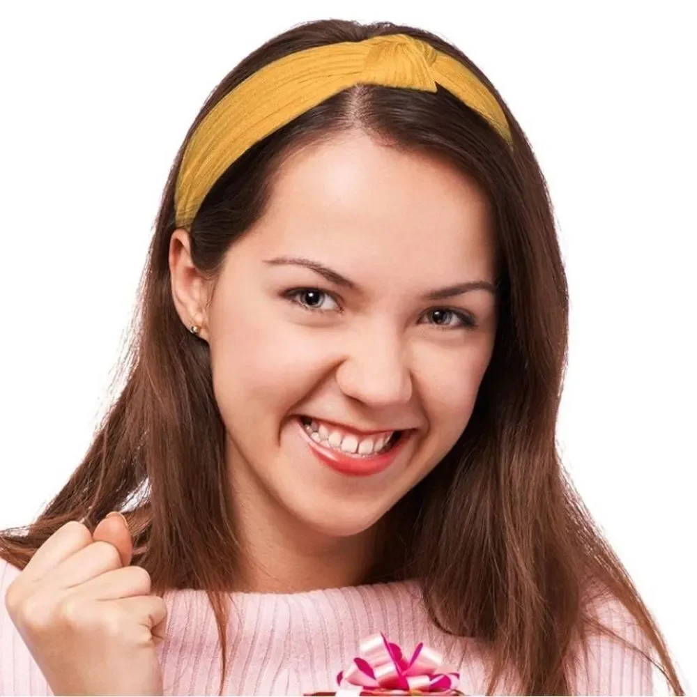 Leopard Print Headband New! Fashion Headband for Women & Girls Wide Top Knot